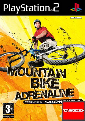 Mountain Bike Adrenaline PS2 USED  (English Game / Fra Cover)