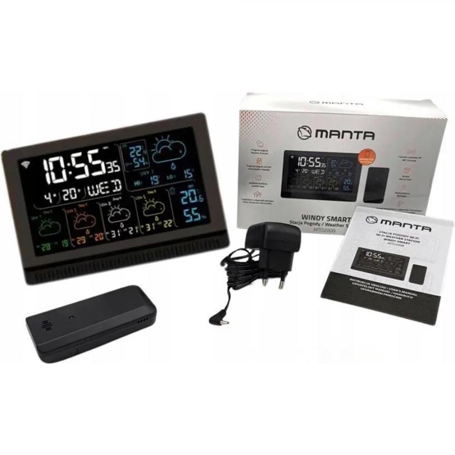 ΜΑΝΤΑ WINDY SMART WEATHER STATION WITH TUYA BLACK