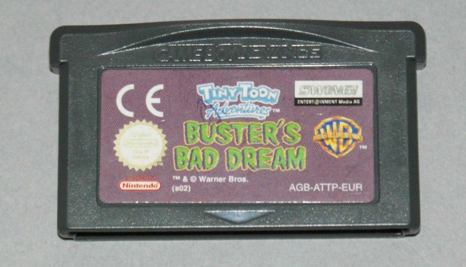 Tiny Toon Adventures: Buster's Bad Dream GameBoy Advance UNBOXED