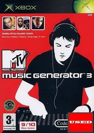 MTV Music Generator 3 XBOX USED