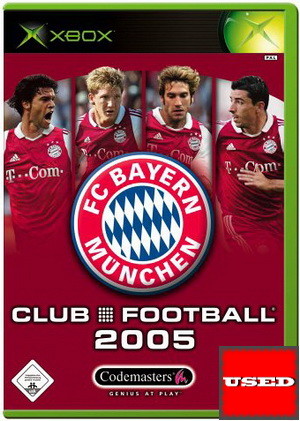 FC Bayern Munich Club Football 2005 XBOX USED (Disc Only)