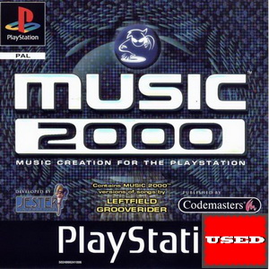 Music 2000 PSX USED ( (English Game / Dutch Cover / Unofficial Case)