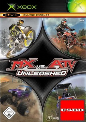 MX vs. ATV Unleashed XBOX USED (No Cover)