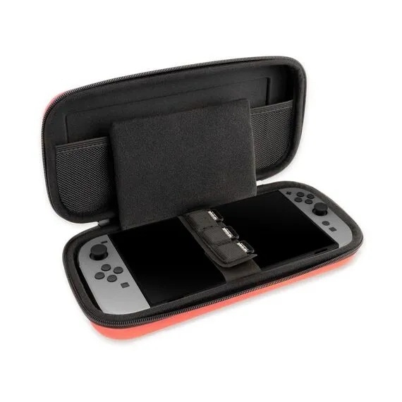 Nacon Travel Pouch For Nintendo Switch 2 Pastel Red