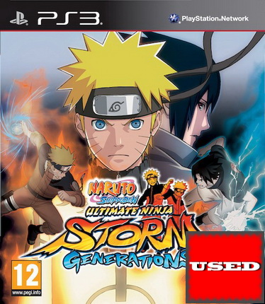 Naruto Shippuden: U.N.S. Generations PS3 USED