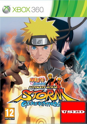 Naruto Shippuden: U.N.S. Generations X360 USED (No Manual)