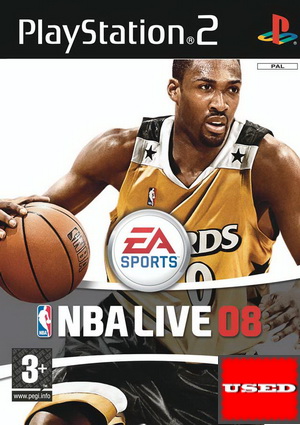 NBA Live 08 PS2 USED