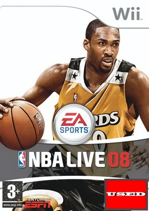 NBA Live 08 Wii USED