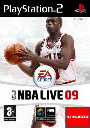 NBA Live 09 PS2 USED