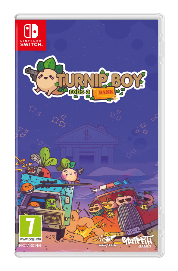 Turnip Boy Robs a Bank  Nintendo Switch  NEW