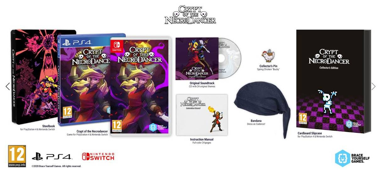 Crypt of the Necrodancer - Collector´s Edition   PS4 NEW