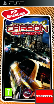 Need for Speed Carbon: Own the City (Ess) PSP USED (No Manual)