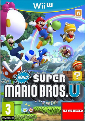 New Super Mario Bros. U WiiU USED (Disc Only)