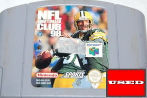 NFL Quarterback Club 98 N64 UNBOXED