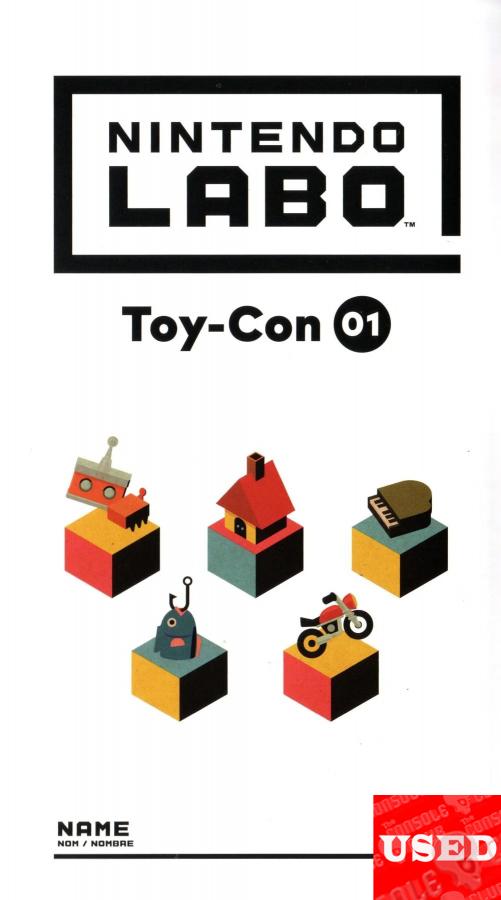 Nintendo LABO Toy-Con 01 NSW USED (Game Only)