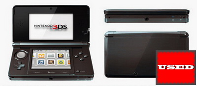 Nintendo 3DS Black USED (Unboxed) (Slightly Scratched)