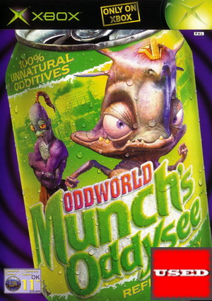 Oddworld: Munch's Oddysee XBOX USED (Damaged Cover)