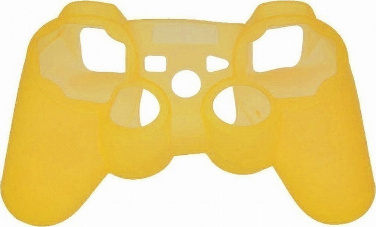 Silicone Case YELLOW PS3 Bulk NEW