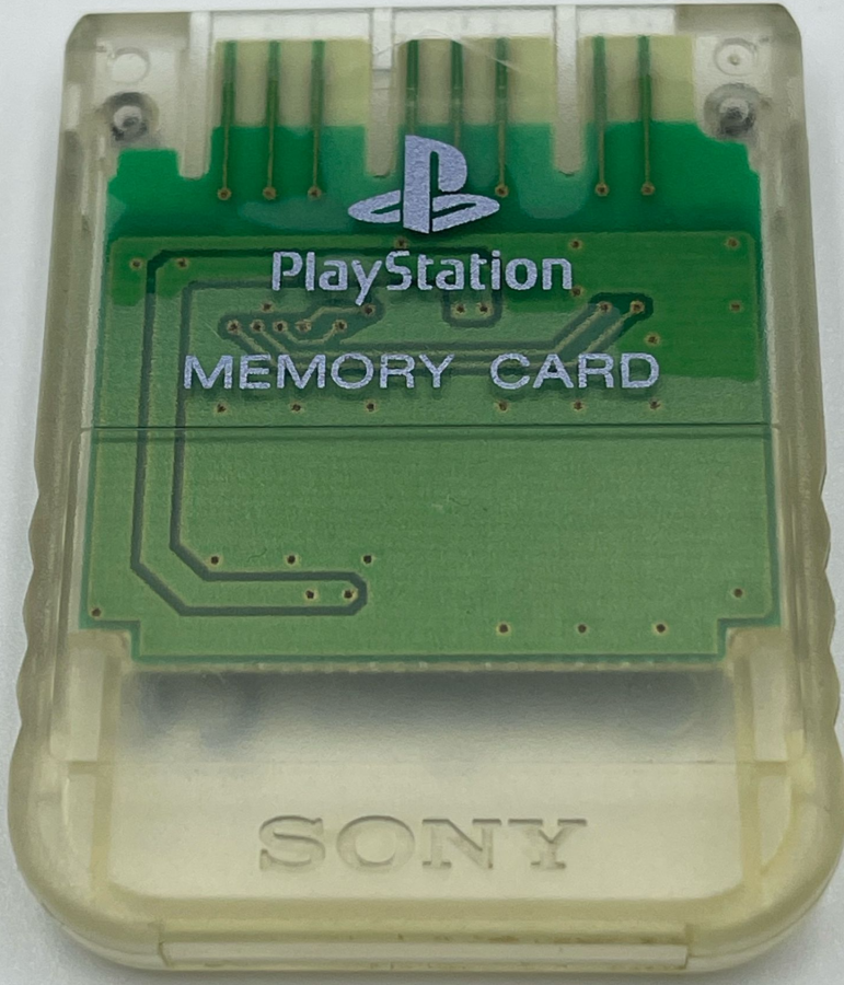 Official PSX Memory Crystal Clear  (UNBOXED) 