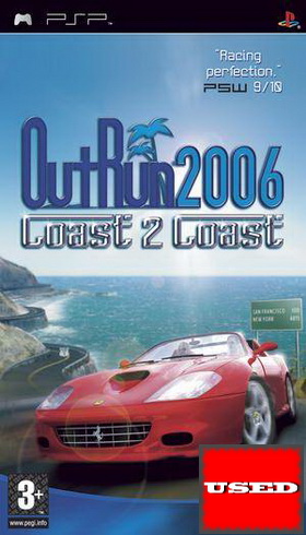 OutRun 2006: Coast 2 Coast PSP USED (UMD Only)