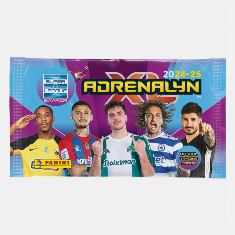 BOOSTER Panini Superleague 2025: Adrenalyn XL Display (6 Cards per Pack)