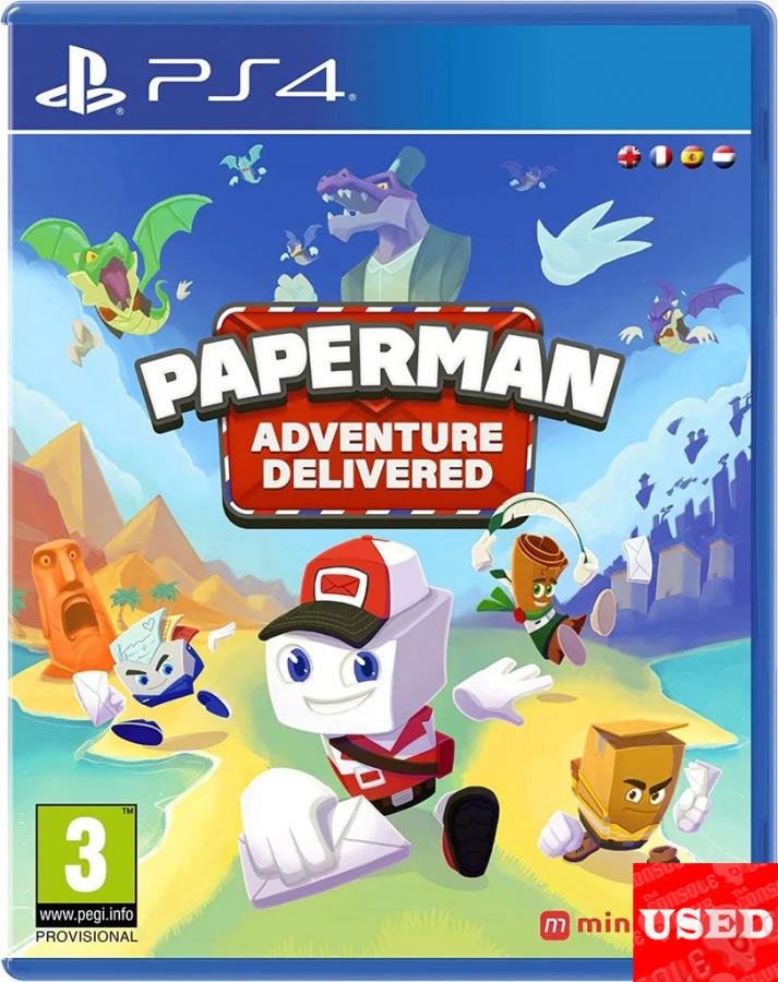Paperman : Adventure Delivered PS4 USED (German Cover)