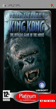 Peter Jacksons King Kong (Platinum) PSP USED (English Game / French Cover)