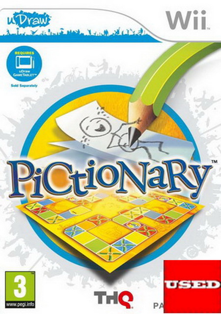 Pictionary Wii USED (uDraw)