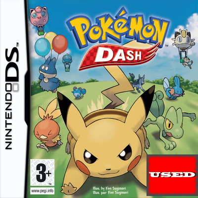 Pokemon Dash DS USED (Cart No Sticker)
