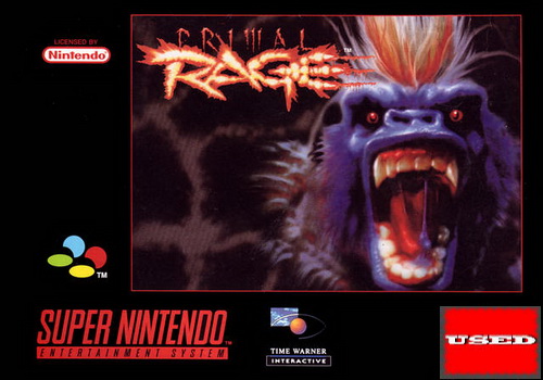 Primal Rage SNES USED