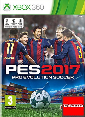 Pro Evolution Soccer 2017 X360 USED