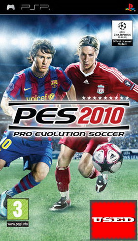 Pro Evolution Soccer 2010 PSP USED