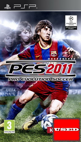 Pro Evolution Soccer 2011 PSP USED