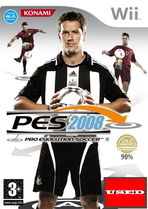 Pro Evolution Soccer 2008 Wii USED