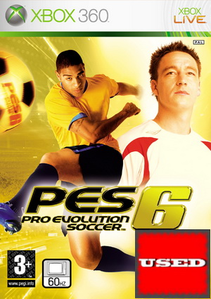 Pro Evolution Soccer 6 X360 USED (No Manual)