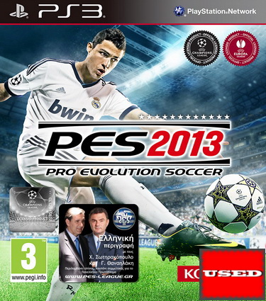 Pro Evolution Soccer 2013 (Ελληνικό) PS3 USED