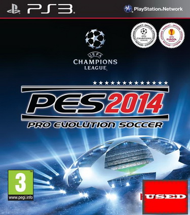 Pro Evolution Soccer 2014 Ελληνικό PS3 USED