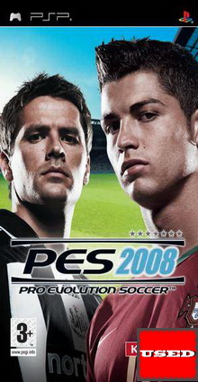 Pro Evolution Soccer 2008 PSP USED (UMD ONLY)