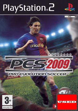 Pro Evolution Soccer 2009 PS2 USED