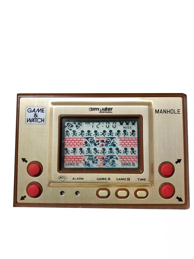 Manhole Game And Watch UNBOXED Model: MH-06 Serial: 08617966 (Without Battery Cover)