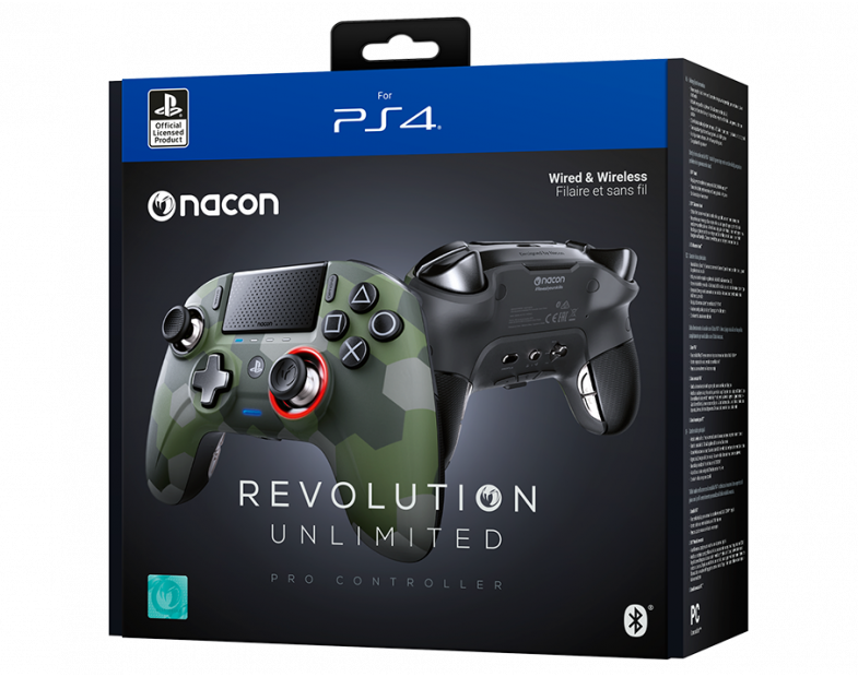 Nacon Revolution  Unlimited Pro Controller CAMO GREEN  PS4