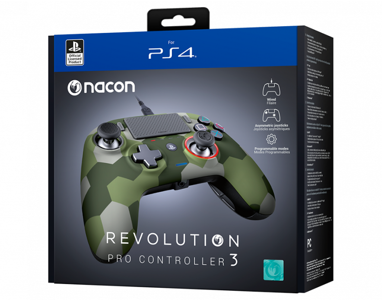 Nacon Revolution  Pro Controller V.3 CAMO GREEN  PS4