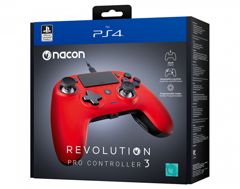 Nacon Revolution  Pro Controller V.3 RED PS4