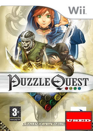Puzzle Quest: Challenge of the Warlords Wii USED