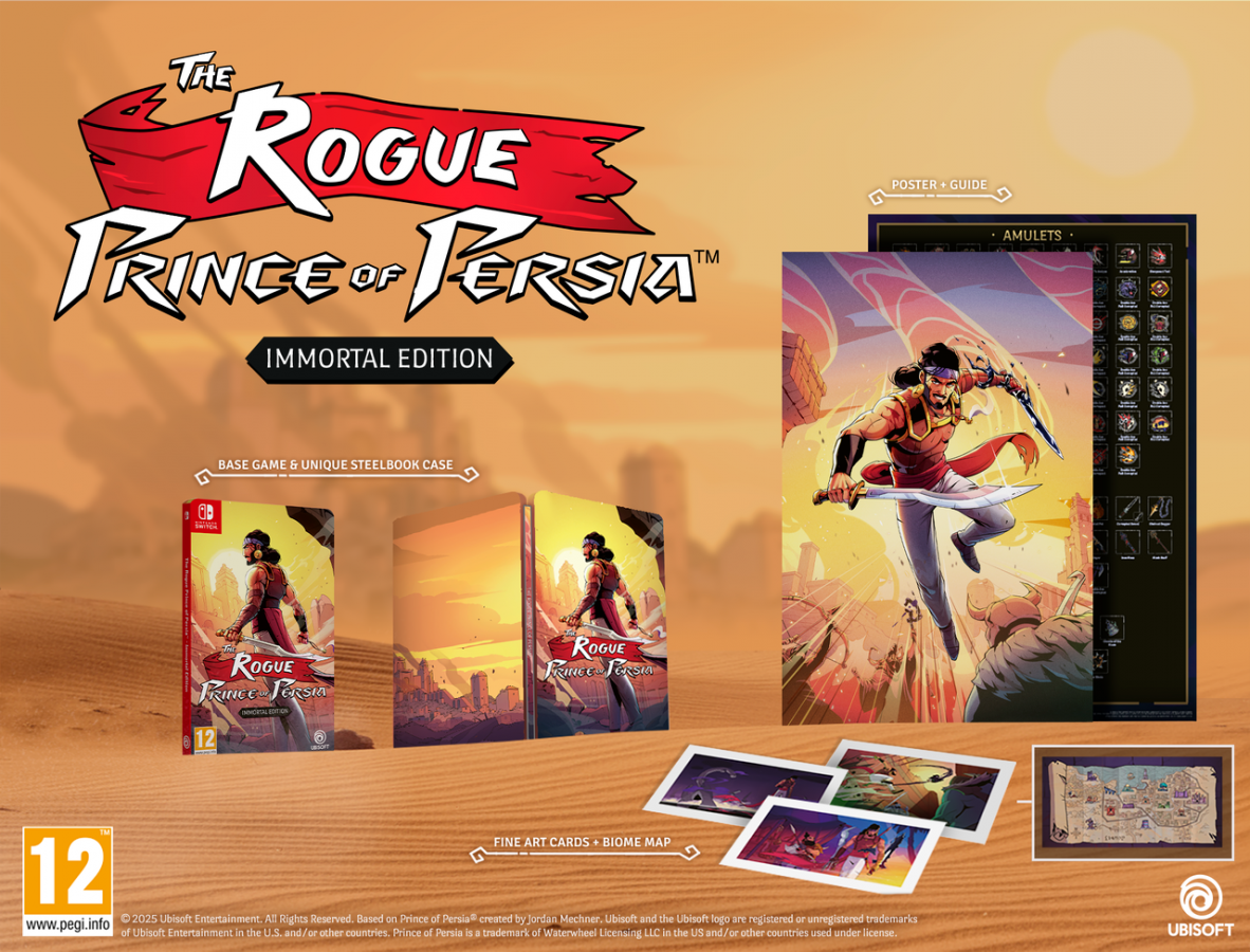 The Rogue Prince Of Persia  Immortal Edition  Nintendo Switch NEW
