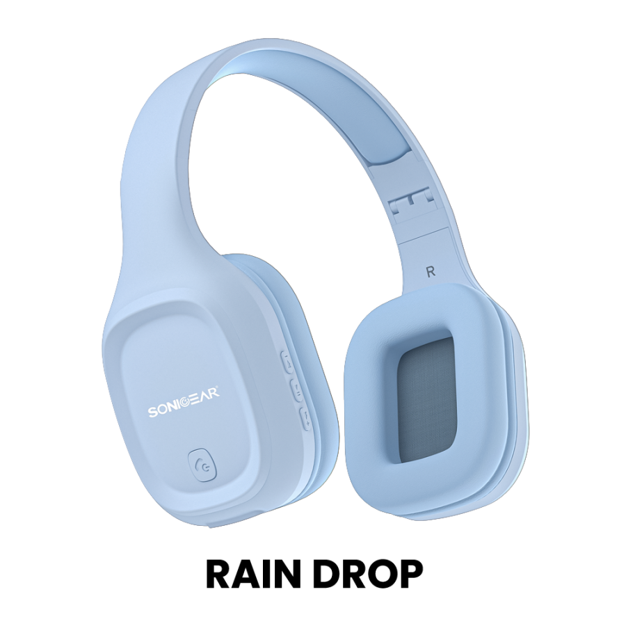 SONICGEAR BT5.4 OVER-EAR HEADPHONES AIRPHONE 5 RAINDROP