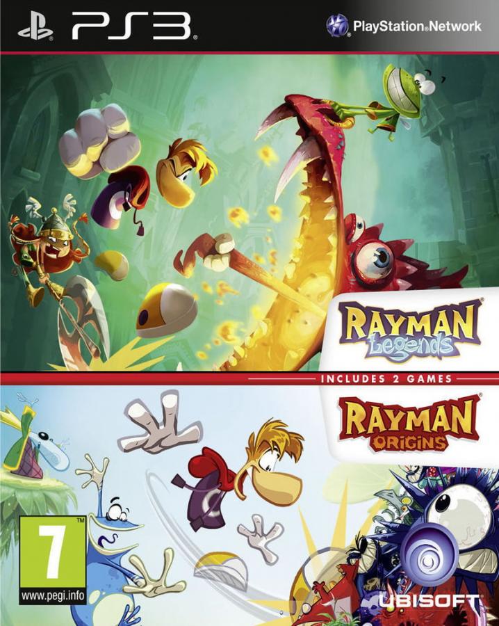 Rayman Legends & Rayman Origins PS3 USED