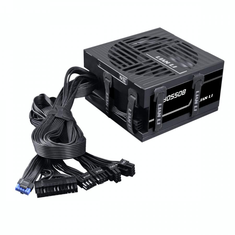Lian Li RB0550 - 550W 80+ Bronze PSU - PCIe Gen 5.1 12+4pin - Intel ATX 3.1 - 135mm low-noise fan