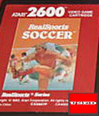 RealSports Soccer A2600 USED