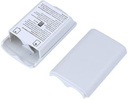 Battery Pack Cover Shell Case Kit for Xbox 360 Wireless Controller White BULK NEW UNOFFICIAL